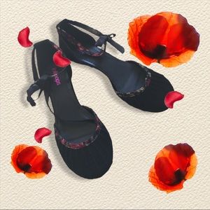 Lollipops Paris leather ballerinas ,velvet details